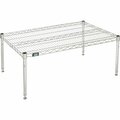 Nexel Chrome Wire Dunnage Rack, 36inW x 24inD x 14inH B2256639